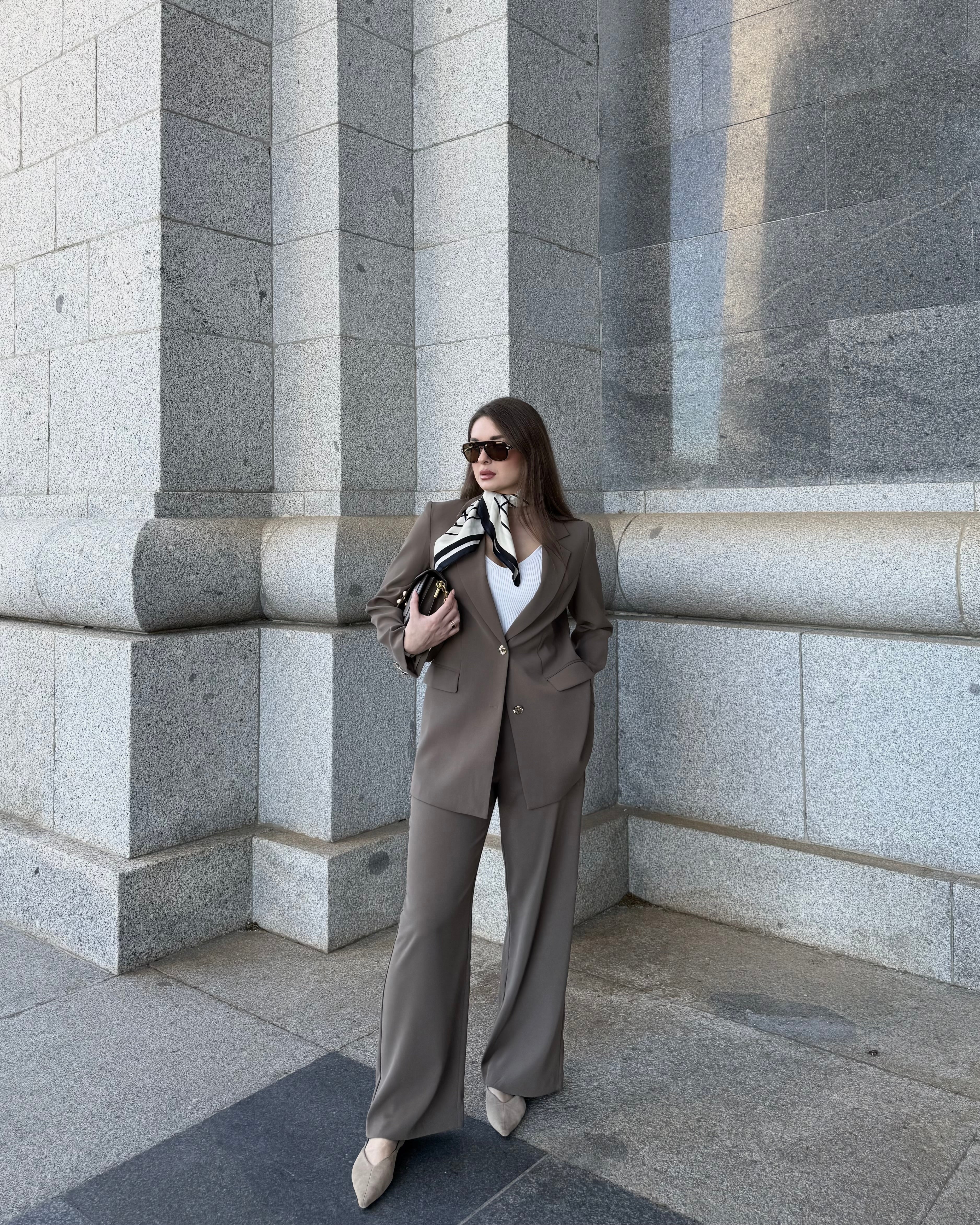 Pantalon Monaco Taupe