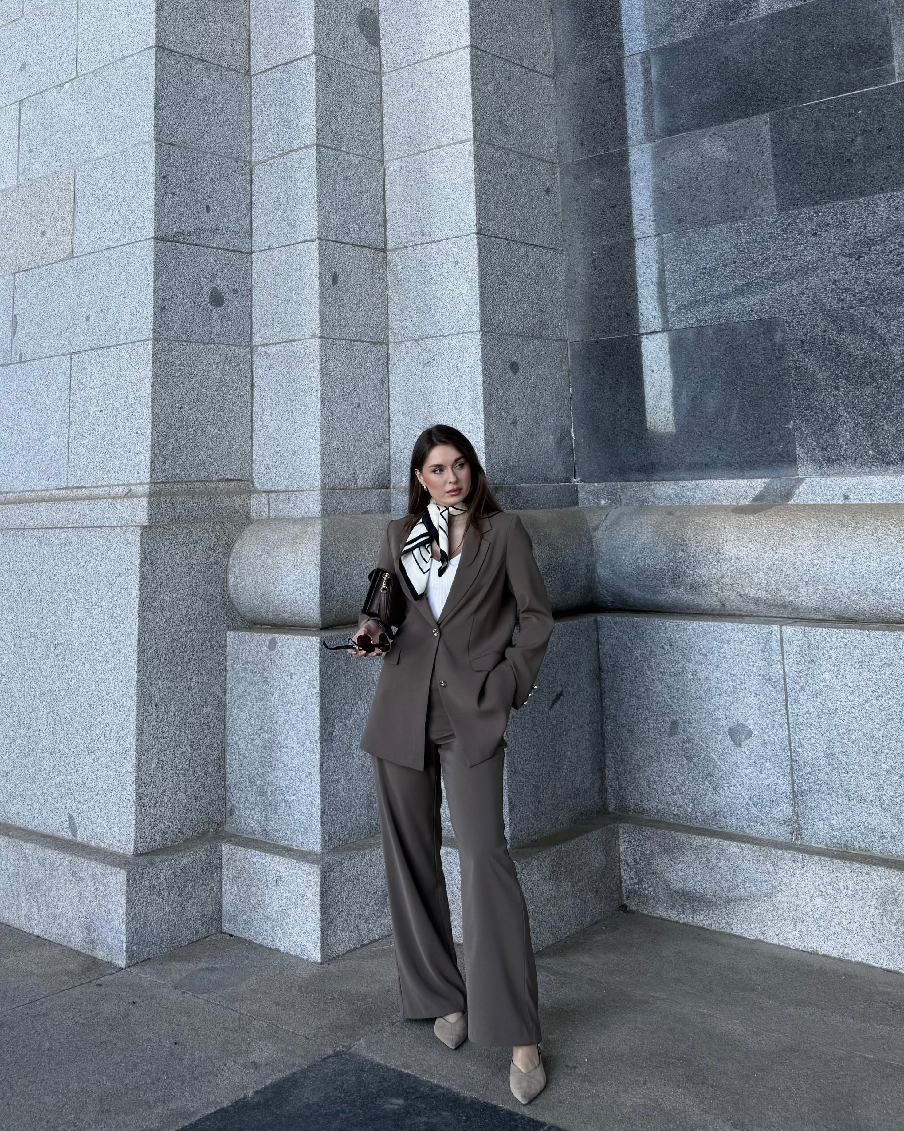Pantalon Monaco Taupe