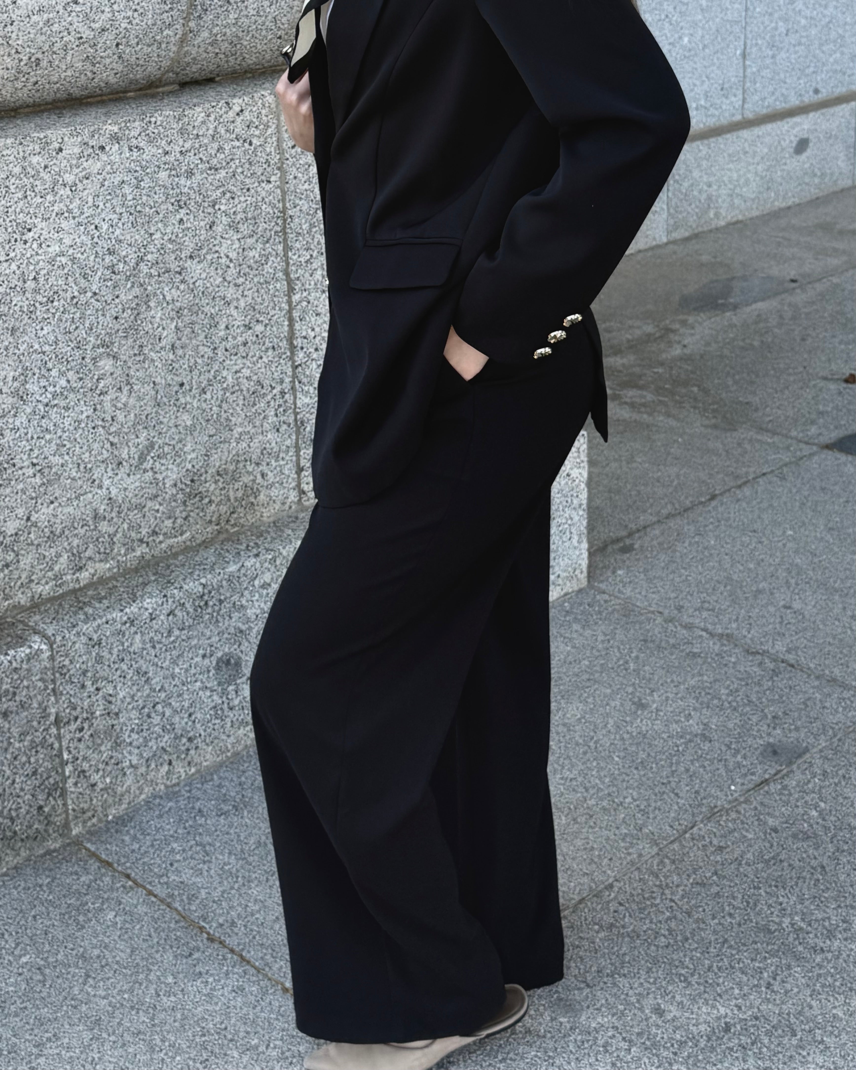 Pantalón Monaco Negro