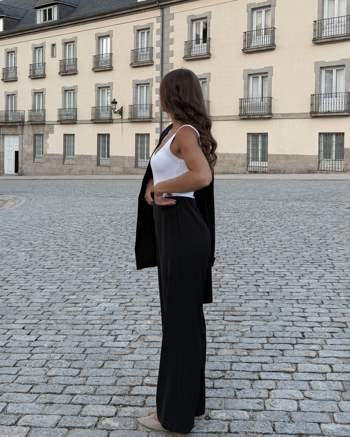 Monaco Black Trousers