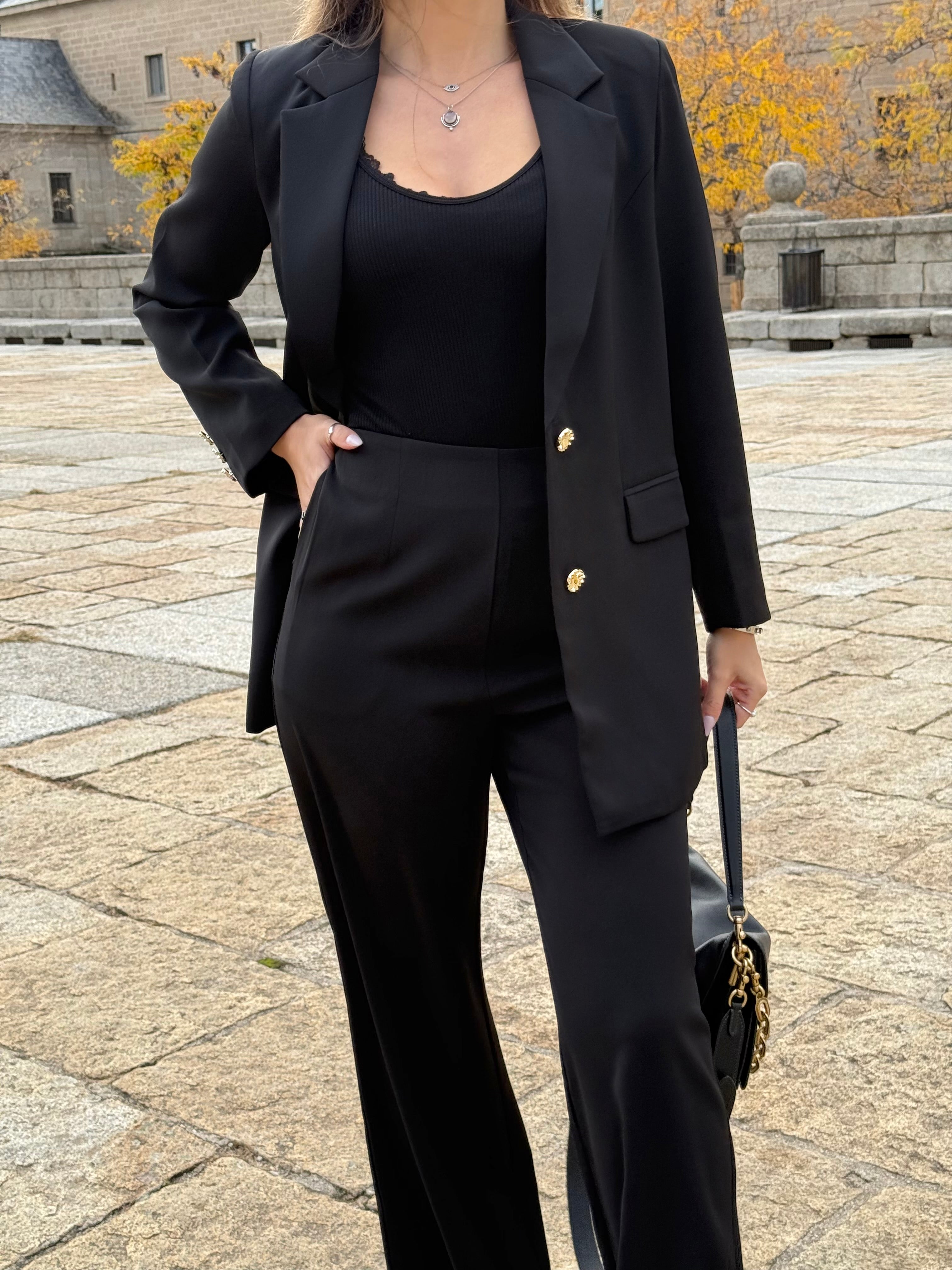 Pantalón Monaco Negro