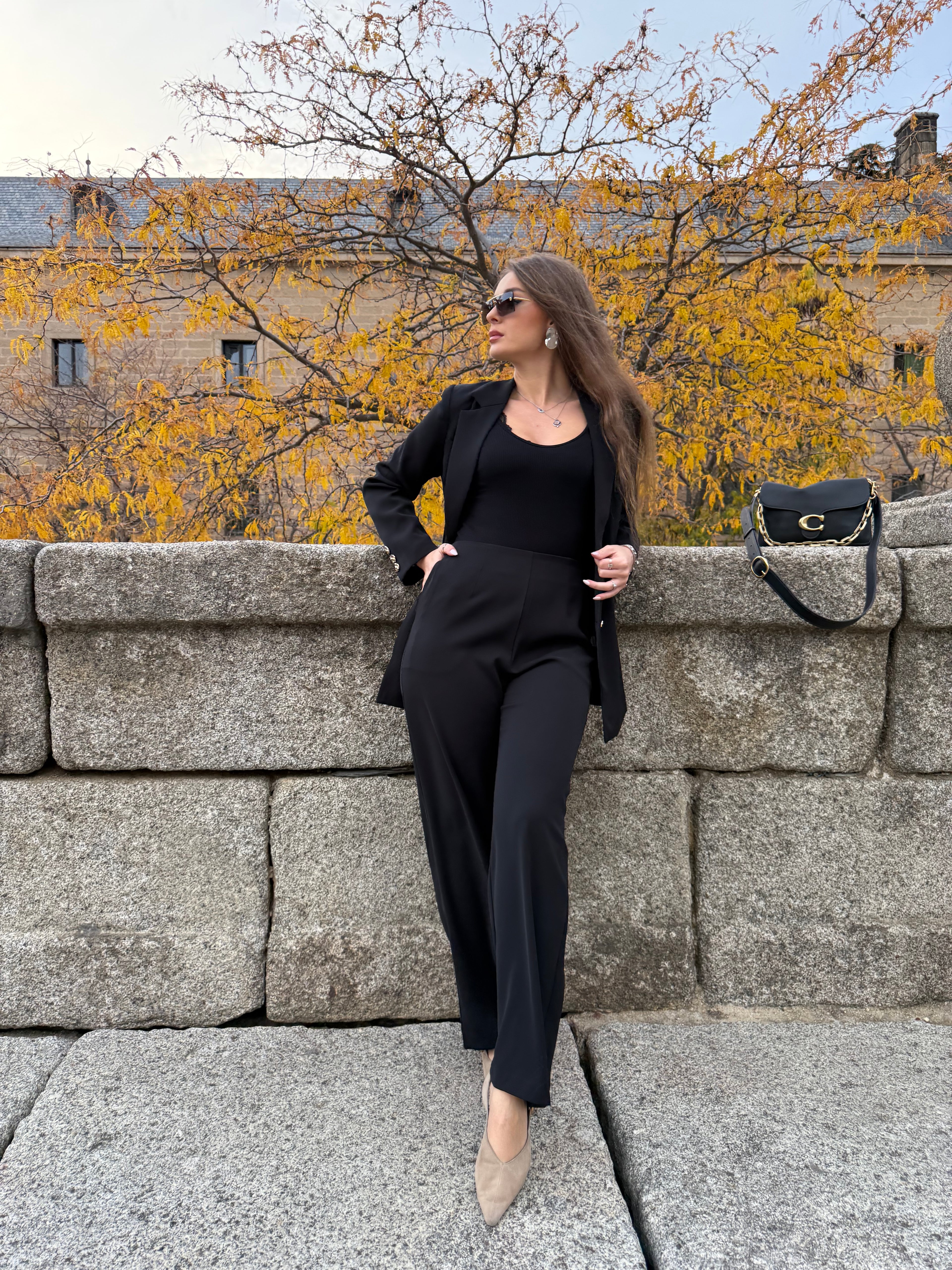 Pantalón Monaco Negro