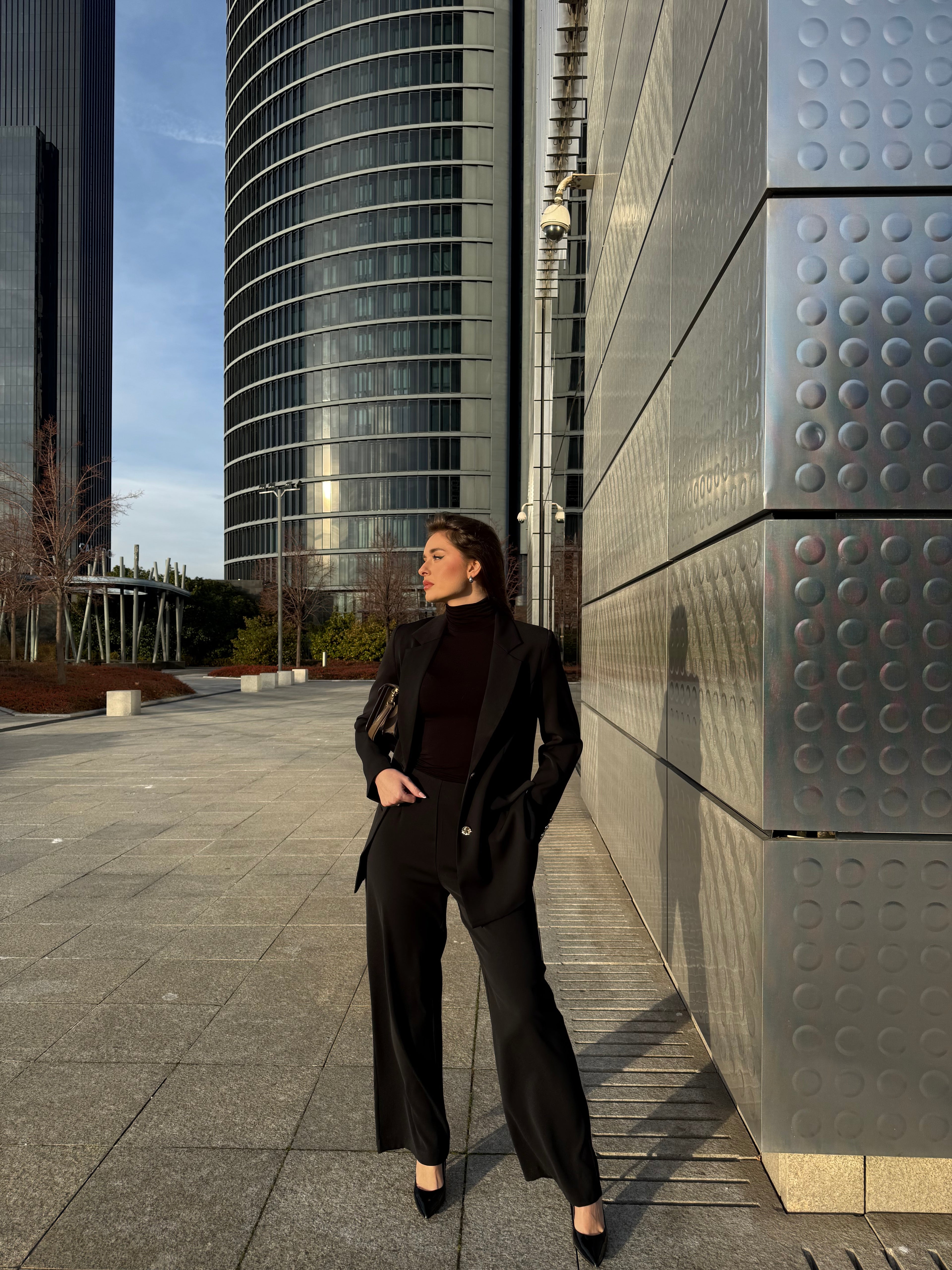 Pantalón Monaco Negro